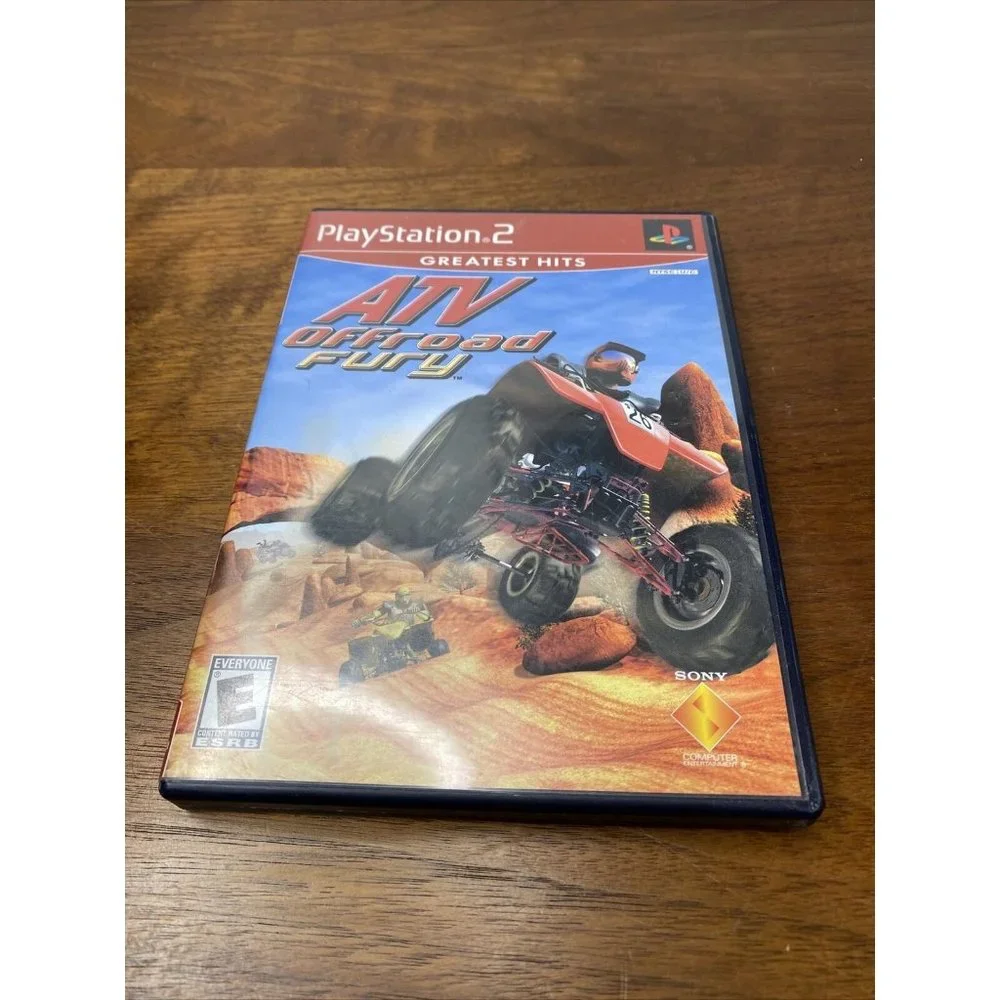 ATV Offroad Fury Greatest Hits Game PS2 Sony Play Station Complete Manual